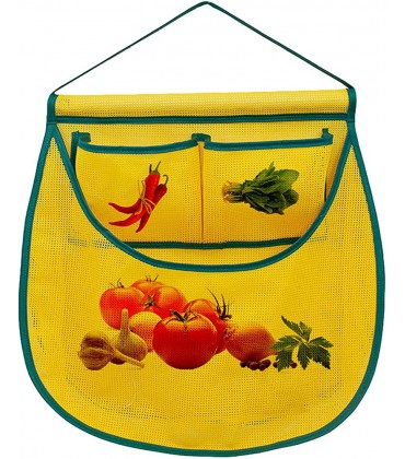 Rainai Mesh-Einkaufstaschen Wiederverwendbare Einkaufstaschen Zero Waste Mesh Bag tragbare waschbare langlebige Mesh-Einkaufstaschen für Lebensmittel Zwiebel-Kartoffel-Garage - BROHOW8K