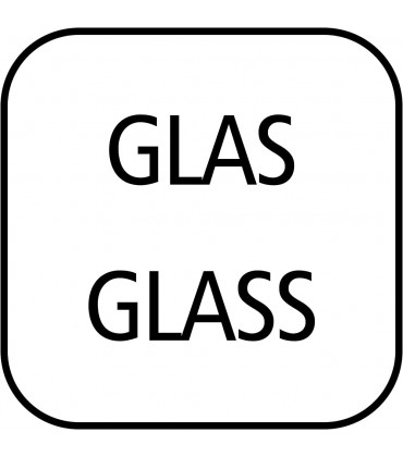 APS Pfeffer- und Salzmenage „Economic“ 3-teilig mit Edelstahl-Behälter Salzstreuer transparenter Glasbehälter mit Edelstahl-Deckel und Drehverschluss dritter Glasbehälter für Senf 8 x 8,5 cm 13 cm Höhe - BFMRV5HQ