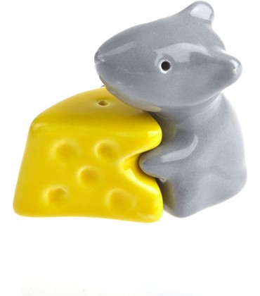 by-Bers Die Maus mit der Käseecke-grau-gelb die wohl süßesten Salzstreuer der Welt - BGIIK797