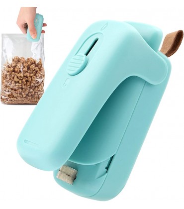 Folienschweißgerät Mini Bag Sealer 2 in 1 Tüten Schneiden und Verschließen Mini Hand-Folienschweißgerät für Beutel Spänesäcke Plastiktüten Lebensmittel Lagerung - BYEBFVQJ