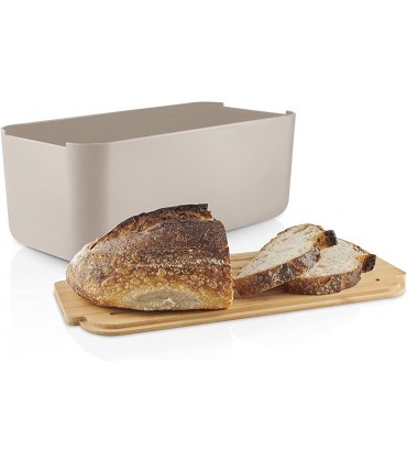 EVA SOLO | Brotkasten |Optimale Aufbewahrung die das Brot frisch und lecker hält | sand - BJIXX246