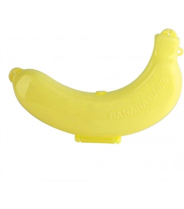 Alvinlite Banana Protector Case Niedlich 3 Farben Obst Banana Protector Box Holder Case Mittagessen Container LagerungGelb - BSUFK41N