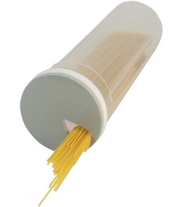 Apofly 1PC Spaghetti Tub Dispenser Spaghetti Aufbewahrung Spaghetti-Behälter Pasta Behälter Kunststoff Pasta Container Drehdeckel - BYOWGMH4