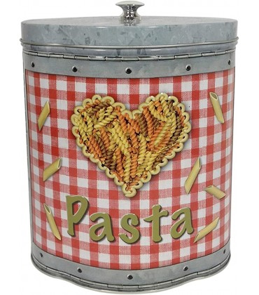 Classics Metalldose Blechdose Pasta- Dose oval geschwungen profiliert 'Pasta' 'Pâtes' - BIQRS5A5