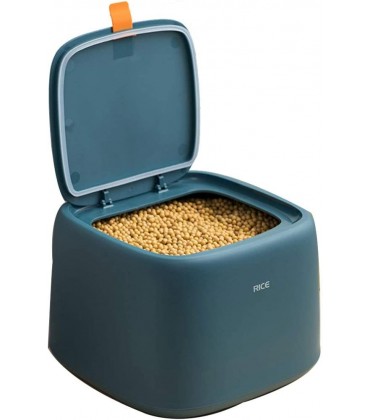 Müslidosen Feuchtigkeitsdichten Reis Zylinder Haushalt Reis Aufbewahrungsbehälter Getreidebehälter Reis Container Mehl Container Color : Blue Size : 29x29x21.5cm - BGJXN65J