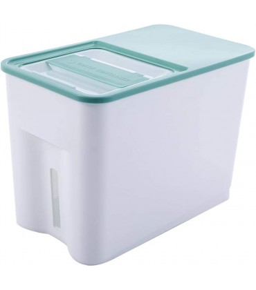ZCX Haushalt Küche Reis Barrel Kunststoff-Speicher-Reis-Box versiegelt Reis Zylinder Insect-Proof Feuchtigkeitsbeständig Flour Bucket Müslidosen Color : B Size : L - BUTSL7AM