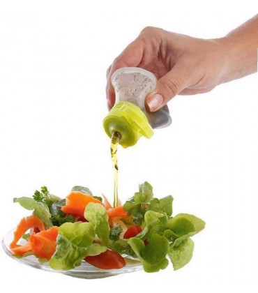 Tragbarer Sauce Behälter 2pcs Leckdicht Silikon Squeeze Flaschen Salat Dressing Container Squeeze Flasche Für Gewürz - BCTRMH99