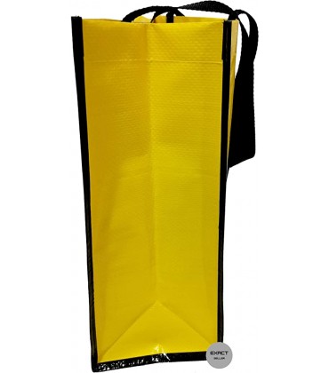 EXACT SELLER Einkaufstasche [3 Stück] Umhängetasche gelb Eco Friendly Shopper Reflektierend Mehrweg 45x35x18cm… - BMFNJVD6