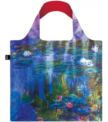 LOQI Museum Claude Monet Water Lilies Bag Strandtasche 50 cm 20 liters Mehrfarbig Multicolour - BAADYWEW